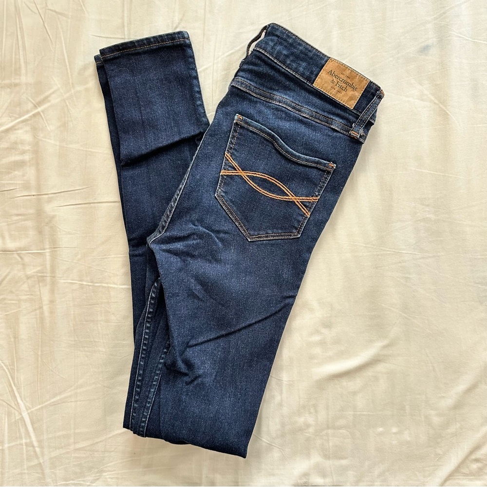 Abercrombie skinny jeans size 0/25